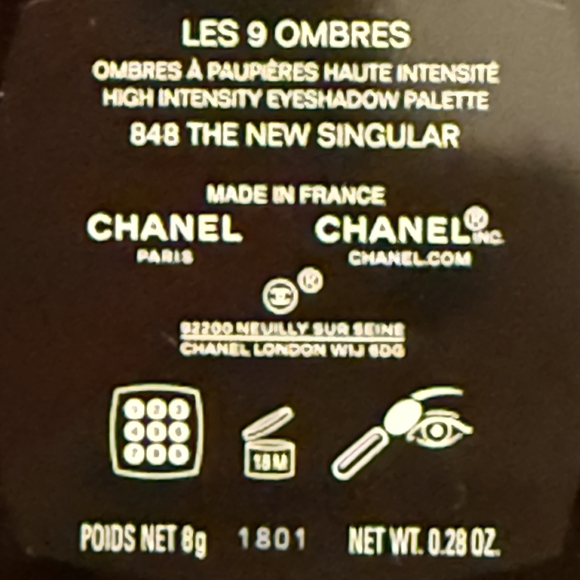 Chanel Les 9’ Ombres Eyeshdow Pallette NEW! - Picture 4 of 5